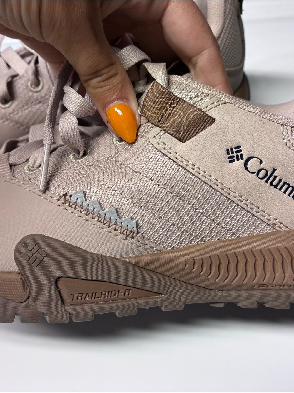 Columbia Landroamer TrailRider Lace-Up Shoes - Beige